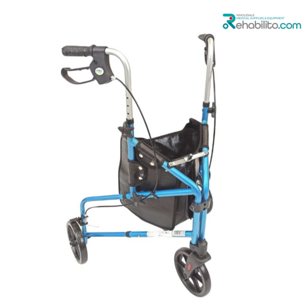 3-Wheel Aluminum Rollator Billy Vitea Care