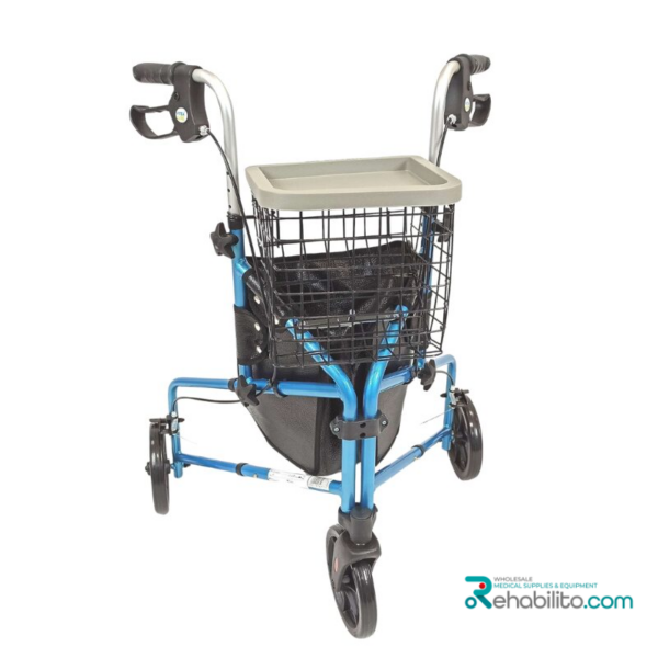 3-Wheel Aluminum Rollator Billy Vitea Care