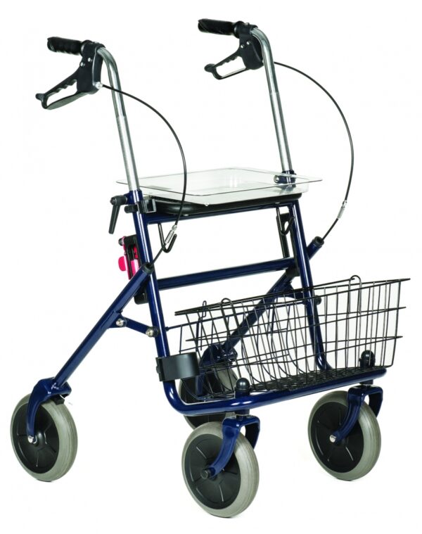 4-wheel steel rollator Frank Vitea Care