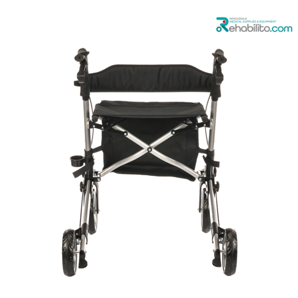 4-wheel aluminum rollator Mobilus Lite Vitea Care