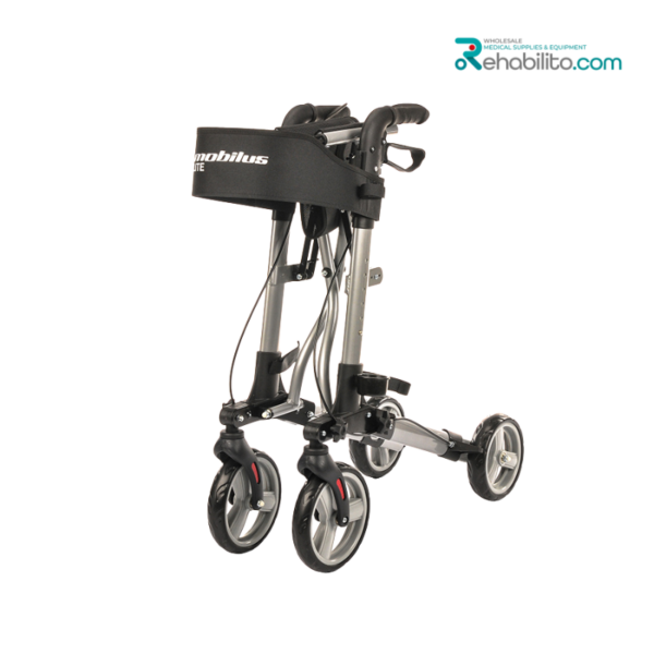 4-wheel aluminum rollator Mobilus Lite Vitea Care