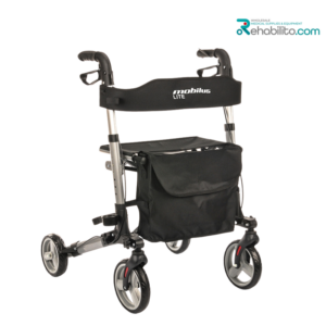 4-wheel aluminum rollator Mobilus Lite Vitea Care