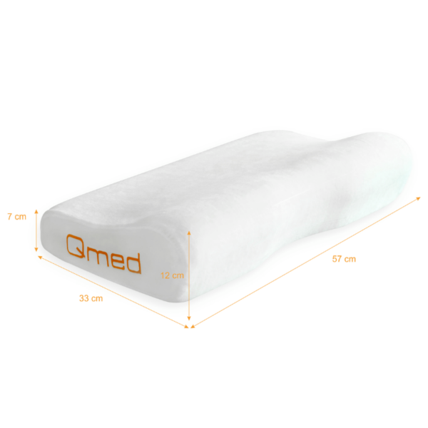 Contoured Orthopedic Pillow for Sleeping - Contour Pillow Qmed