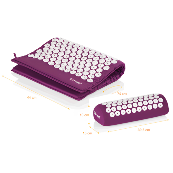 Acupressure mat and pillow set - Qmed