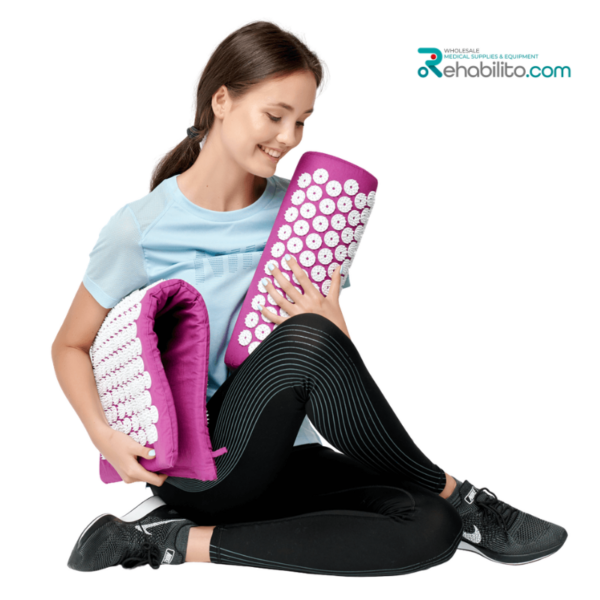 Acupressure mat and pillow set - Qmed