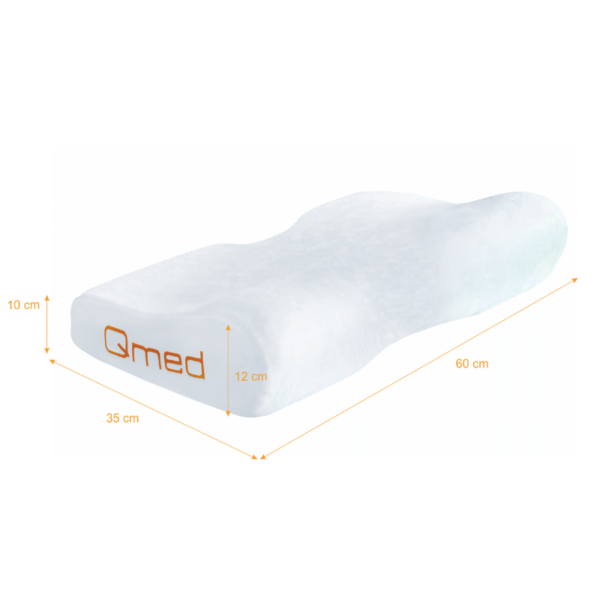 Contoured orthopedic pillow for sleeping - Premium Pillow Qmed