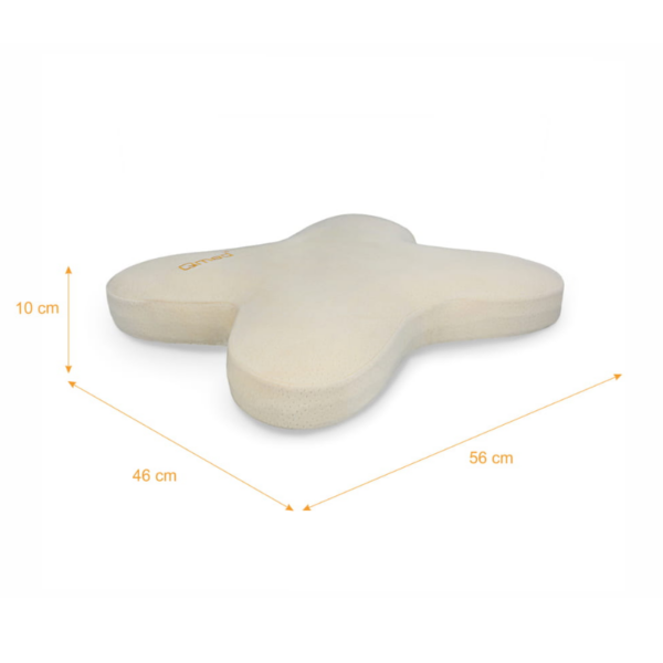 Orthopedic pillow for sleeping on the stomach - Slim Pillow Qmed