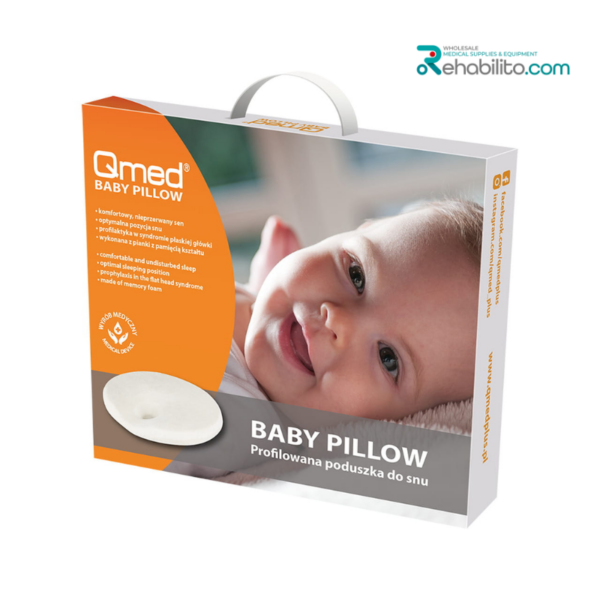 Contoured pillow for infants – Baby Pillow Qmed