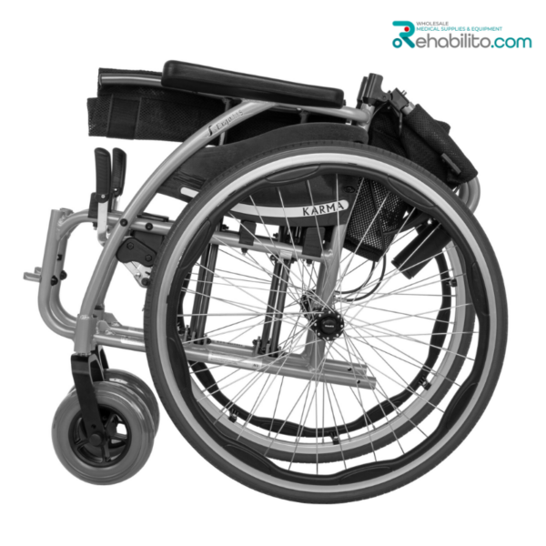 Lightweight aluminium wheelchair Karma S-Ergo 115