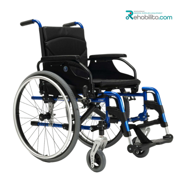 Lightweight aluminum wheelchair V300 Vermeiren