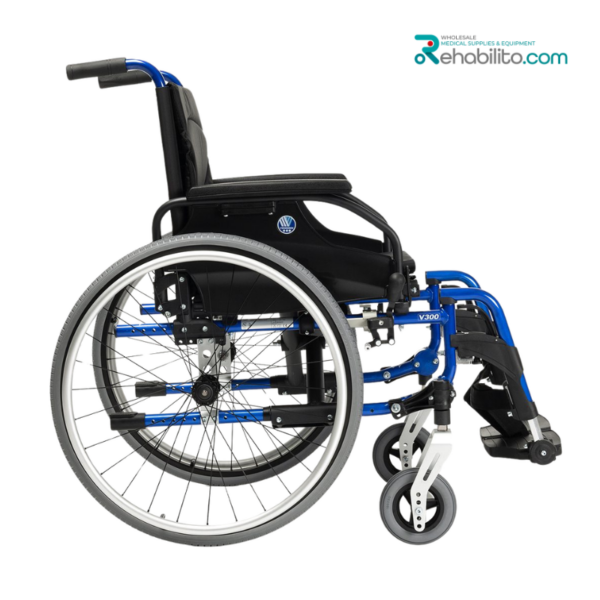 Lightweight aluminum wheelchair V300 Vermeiren