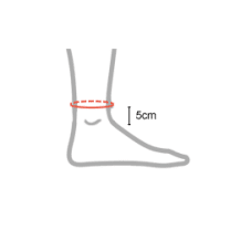 Lateral malleolus measurement