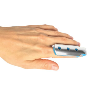 Simple aluminium finger protector