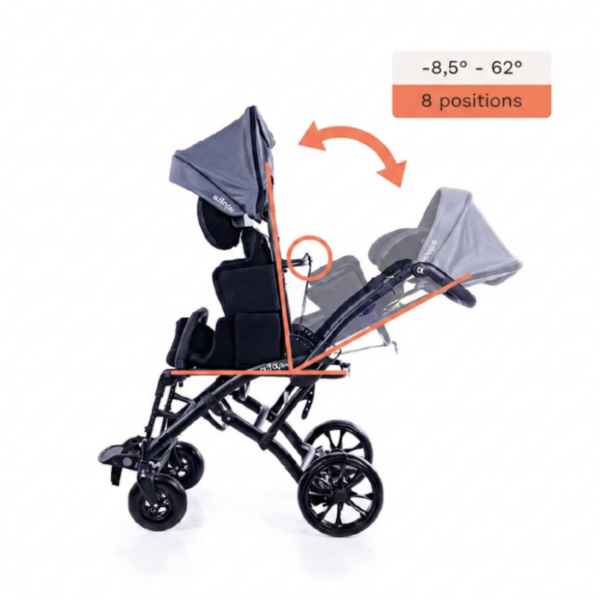 Special needs stroller for children Alfa Flex MyWam