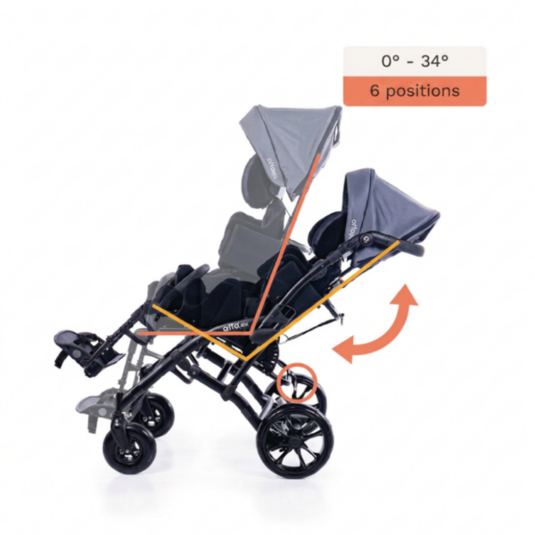 Special needs stroller for children Alfa Flex MyWam