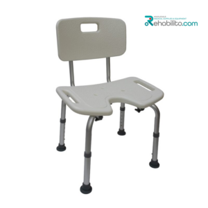 Shower chair with U-shaped cut-out Oliwier RF-810 Rehafund