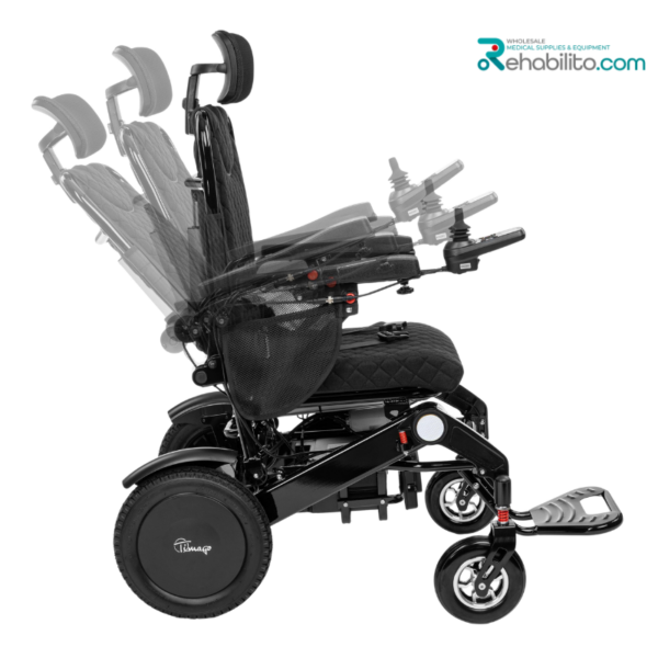 Power wheelchair with an automatic folding function iFold Timago