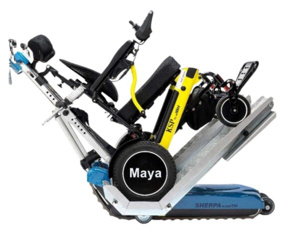 Sherpa Model N989TM Wheelchair Tracked Stair Climber Vitea Care
