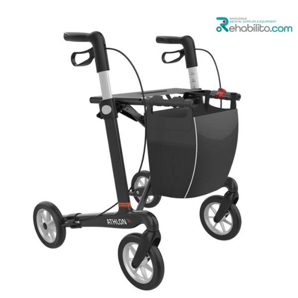 4-Wheel Carbon Fiber Rollator Athlon SL Rehasense