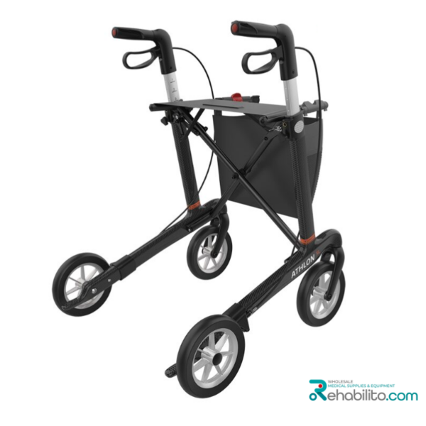 4-Wheel Carbon Fiber Rollator Athlon SL Rehasense