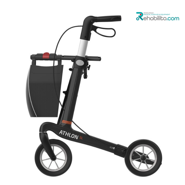4-Wheel Carbon Fiber Rollator Athlon SL Rehasense