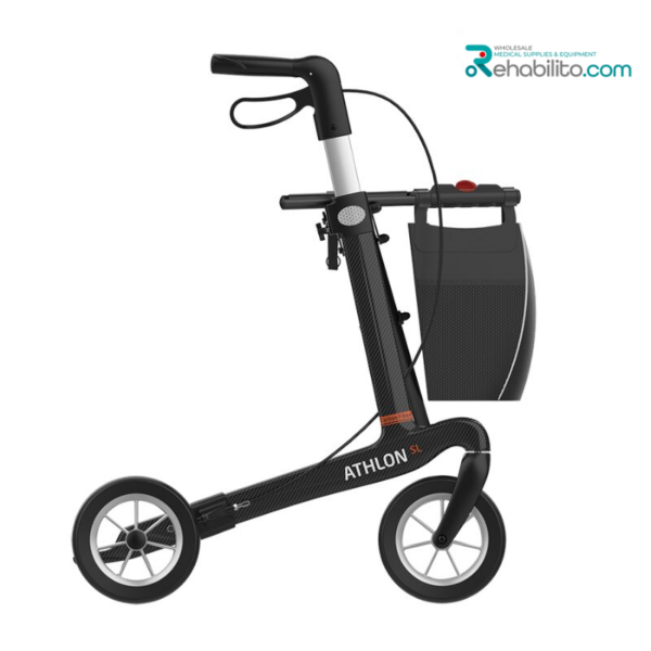 4-Wheel Carbon Fiber Rollator Athlon SL Rehasense