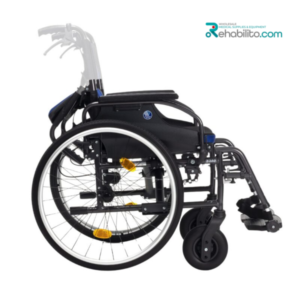 Lightweight Aluminium Wheelchair D200 Split Vermeiren