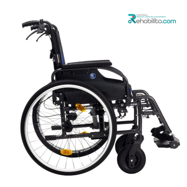 Lightweight Aluminium Wheelchair D200 Split Vermeiren