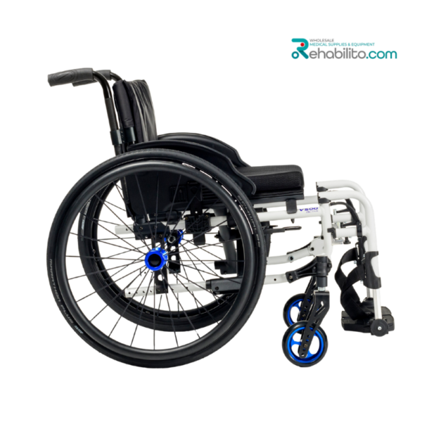 Lightweight foldable wheelchair V500 Active Vermeiren